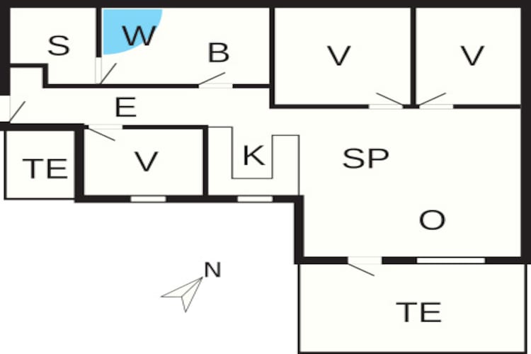 6 persoons vakantie huis in Ansager-By Traum-Plattegrond