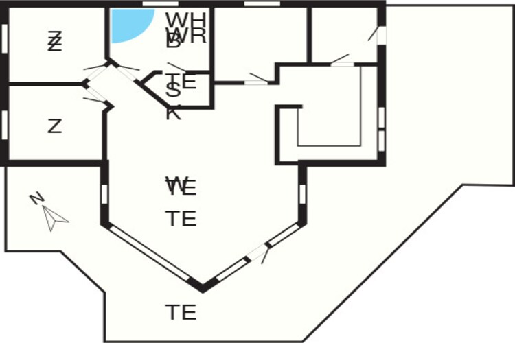 6 persoons vakantie huis in Harboøre-By Traum-Plattegrond