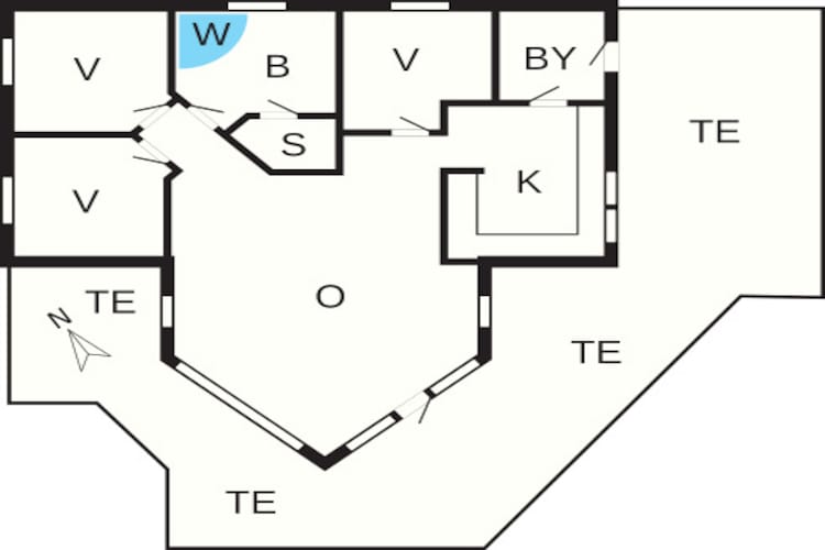 6 persoons vakantie huis in Harboøre-By Traum - Plattegrond