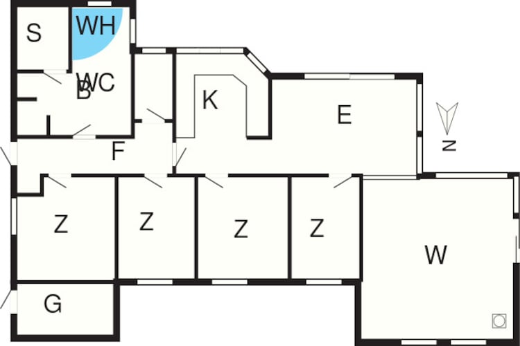 7 persoons vakantie huis in Henne-By Traum-Plattegrond