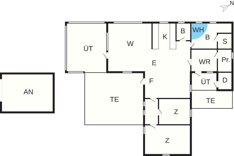 12 persoons vakantie huis in Ringkøbing-By Traum - Plattegrond