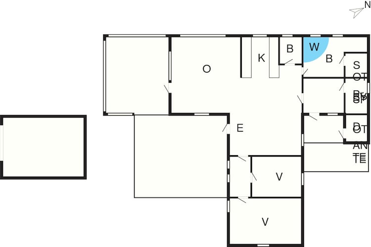 12 persoons vakantie huis in Ringkøbing-By Traum - Plattegrond