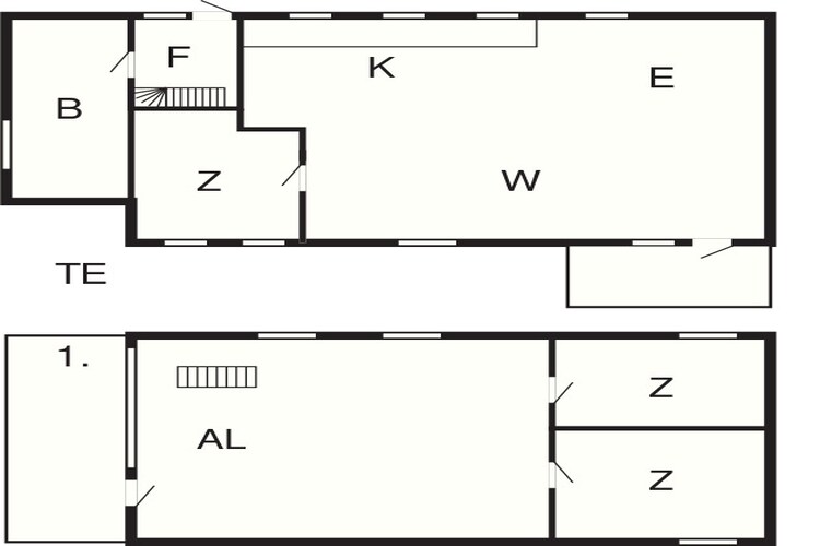 8 persoons vakantie huis in Løkken-By Traum-Plattegrond