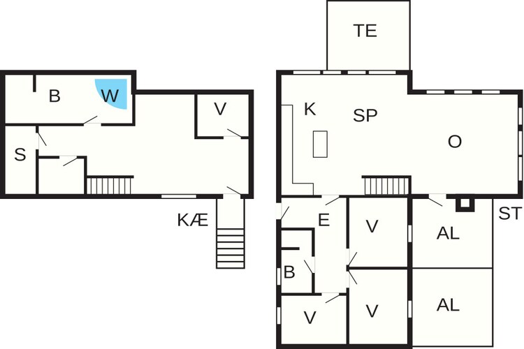 Maison de vacances pour 10 a Roslev - Plan