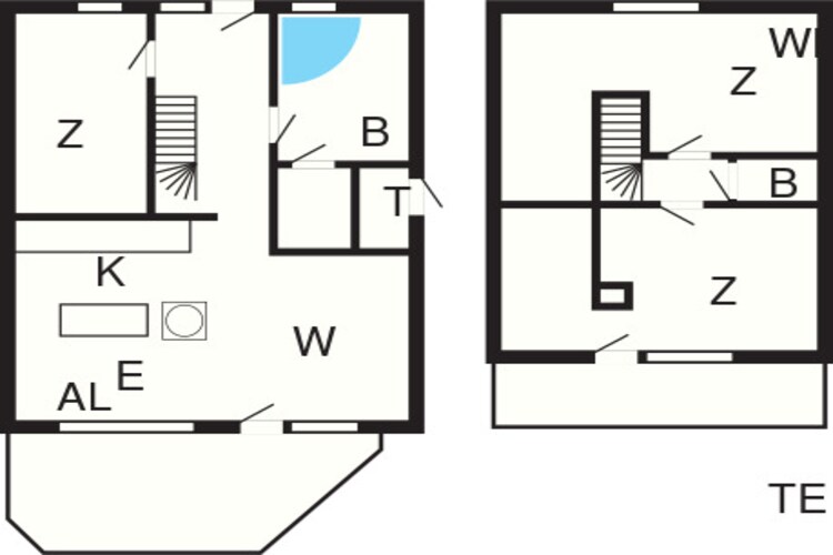 MERCUR 70+48 SWG-LOGGIA, 2.R.-Plattegrond