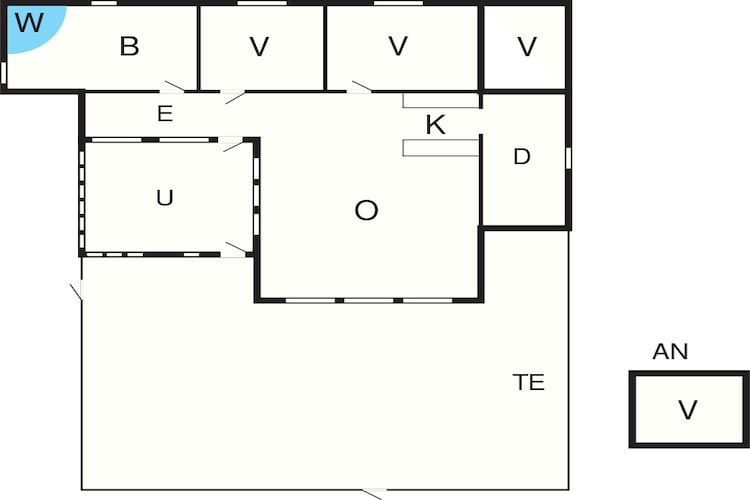 5 persoons vakantie huis in Hemmet-By Traum-Plattegrond