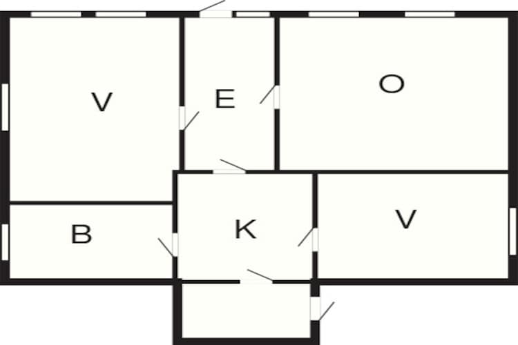 Maison de vacances pour 6 a lyngdal-By Traum-Plan d'étage