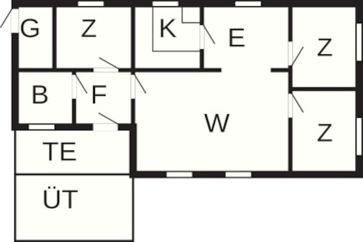 6 persoons vakantie huis in KÖPINGSVIK-By Traum-Plattegrond