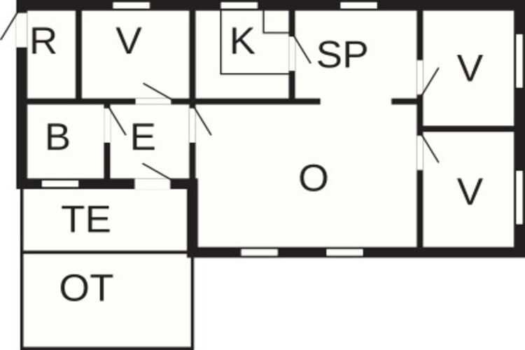 6 persoons vakantie huis in KÖPINGSVIK-By Traum-Plattegrond
