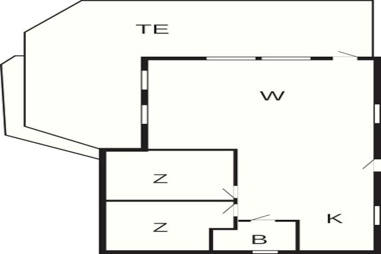 4 persoons vakantie huis in Hadsund-By Traum - Plattegrond