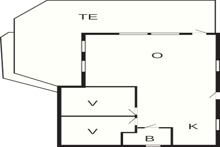 4 persoons vakantie huis in Hadsund-By Traum - Plattegrond