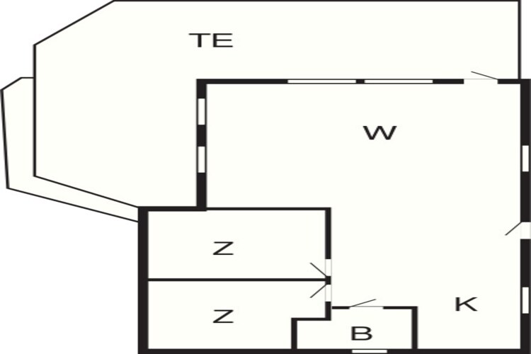 4 persoons vakantie huis in Hadsund-By Traum - Plattegrond