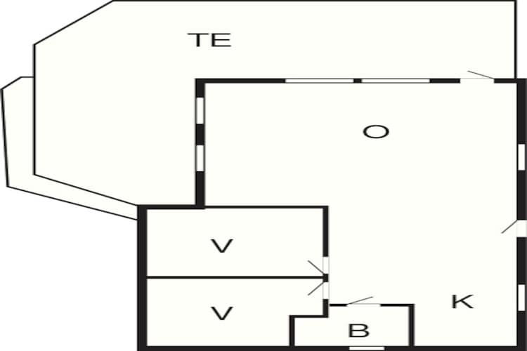 4 persoons vakantie huis in Hadsund-By Traum - Plattegrond