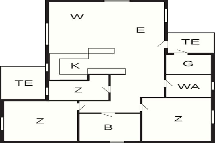 30017- FJELLSOL-Plattegrond