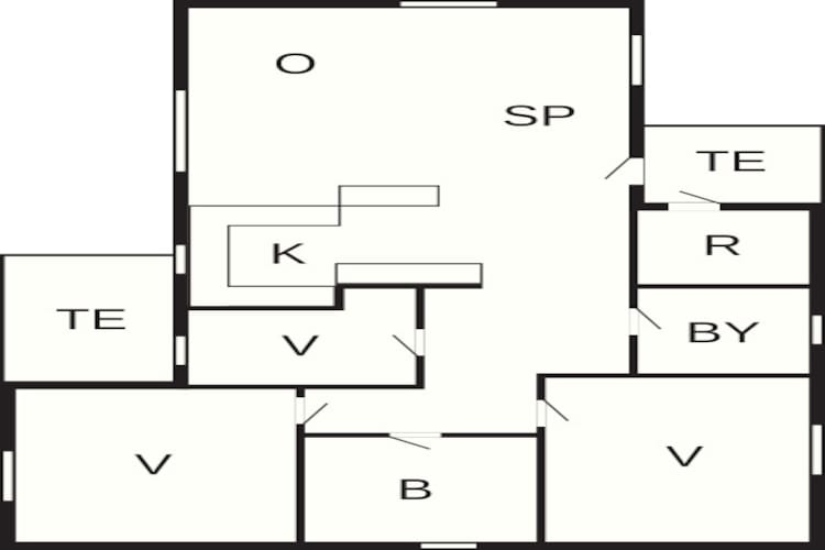 30017- FJELLSOL-Plattegrond