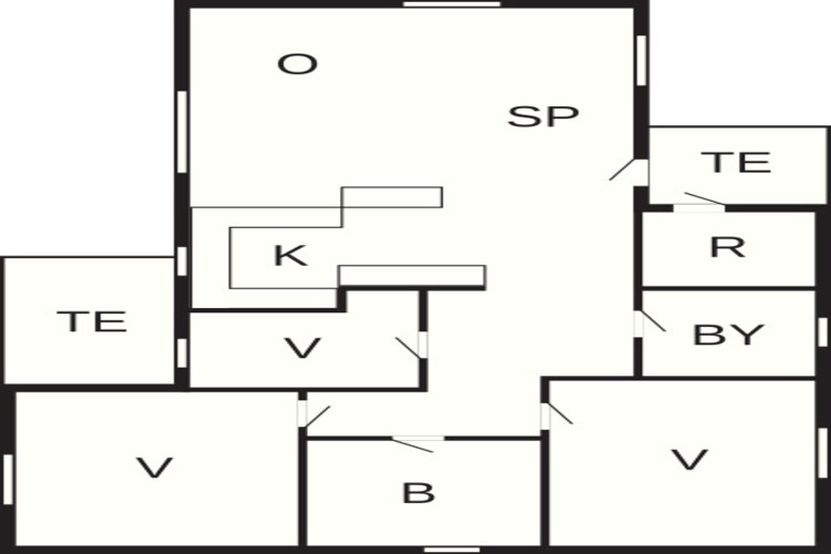 30017- FJELLSOL - Plattegrond