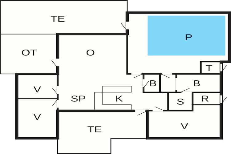 8 persoons vakantie huis in Bindslev-By Traum - Plattegrond