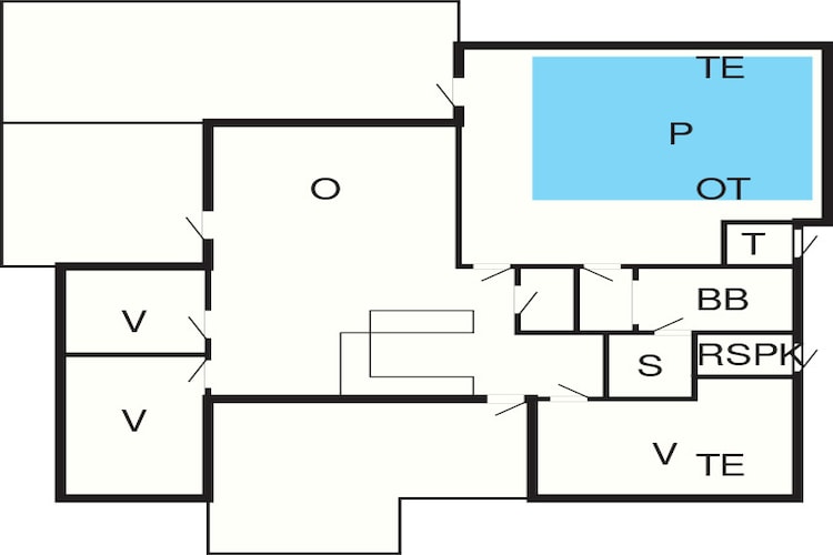 8 persoons vakantie huis in Bindslev-By Traum - Plattegrond