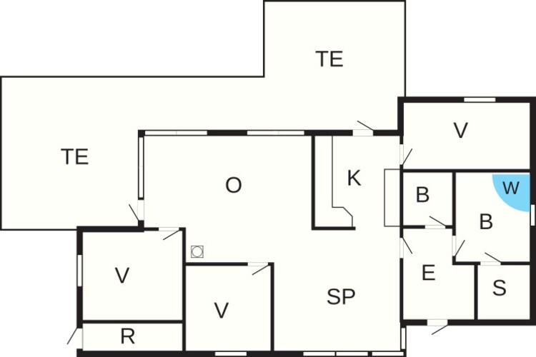 8 persoons vakantie huis in Hals-By Traum - Plattegrond