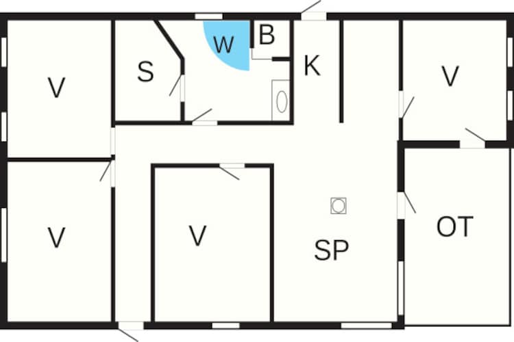 8 persoons vakantie huis in Ålbæk-By Traum-Plattegrond
