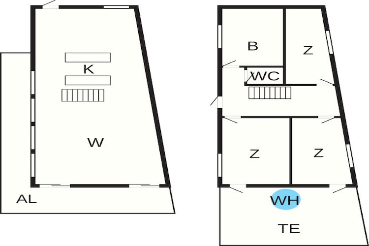 7 persoons vakantie huis in Stege-By Traum - Plattegrond