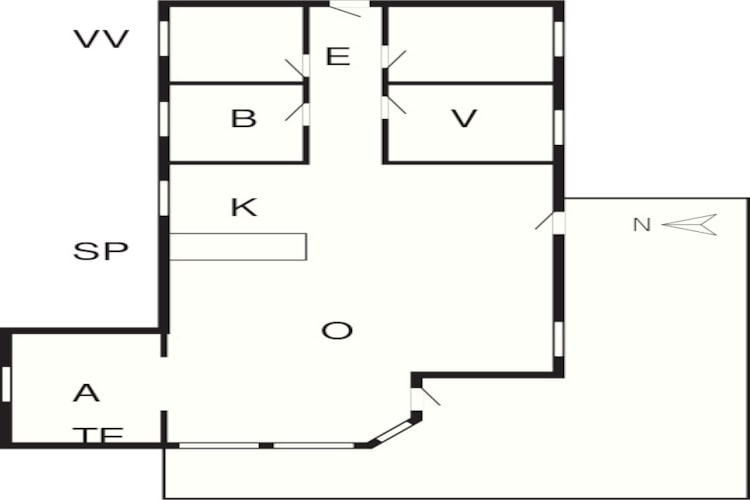 Gezellig familiehuis -- By Traum Ferienwohnungen-Plattegrond