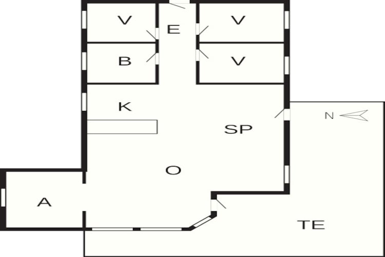 Gezellig familiehuis -- By Traum Ferienwohnungen-Plattegrond