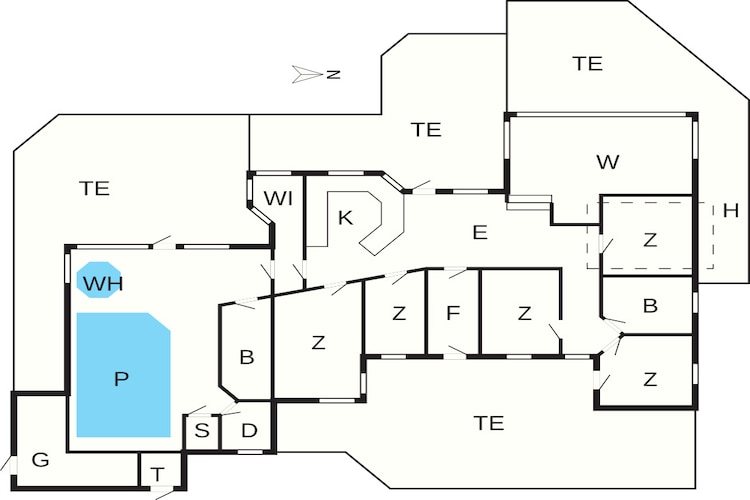 Luxe strandvakantie -- By Traum Ferienwohnungen - Plattegrond