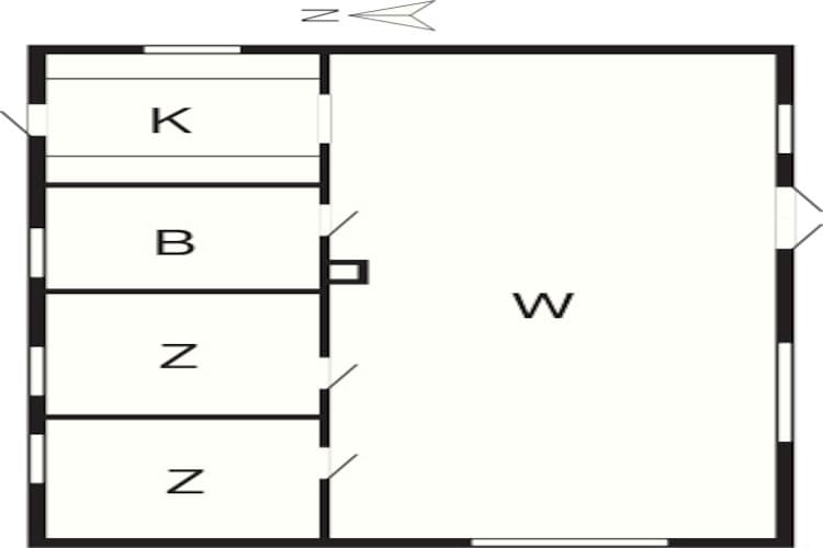 6 persoons vakantie huis in Hadsund-By Traum-Plattegrond