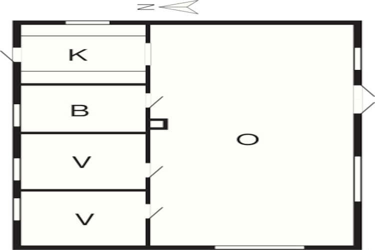 6 persoons vakantie huis in Hadsund-By Traum-Plattegrond