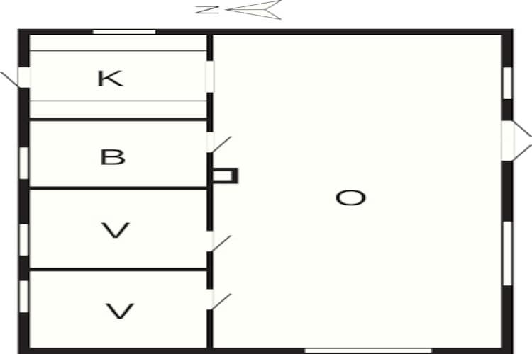 6 persoons vakantie huis in Hadsund-By Traum - Plattegrond
