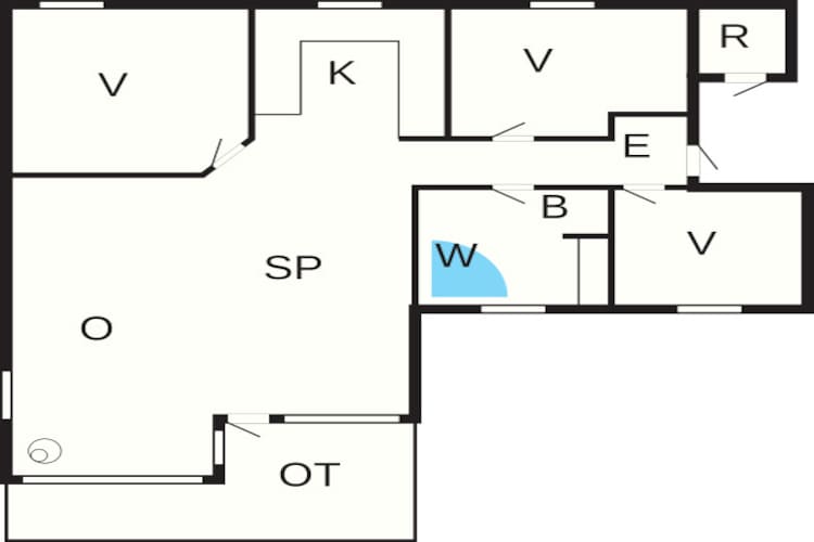 6 persoons vakantie huis in Højby-By Traum-Plattegrond