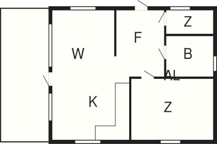 3 Personen Ferienhaus in NORRTÄLJE - Grundriss