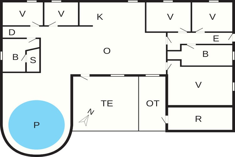 8 persoons vakantie huis in Juelsminde-By Traum - Plattegrond