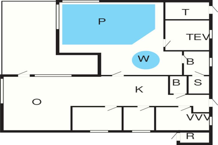 Luxe retraite met zwembad -- By Traum Ferienwohnungen-Plattegrond