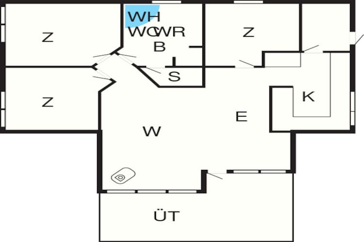 6 persoons vakantie huis in Dronningmølle-By Traum-Plattegrond