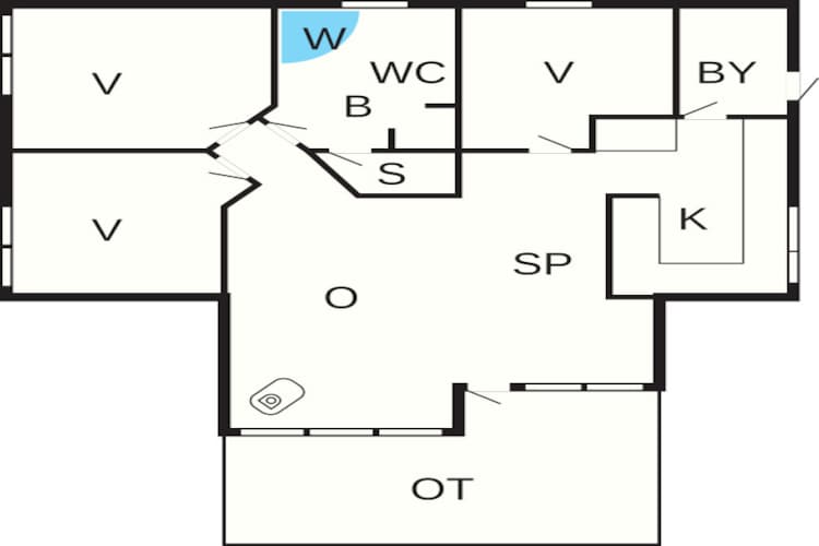 6 persoons vakantie huis in Dronningmølle-By Traum-Plattegrond