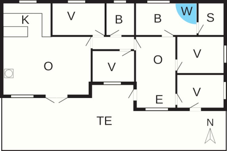 8 persoons vakantie huis in Hejls-By Traum-Plattegrond