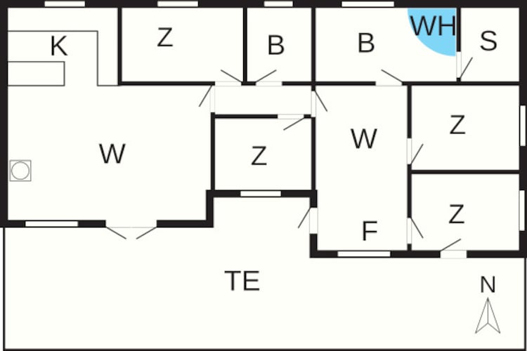 8 persoons vakantie huis in Hejls-By Traum-Plattegrond