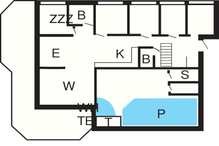 12 person holiday home in Nexø-Floor plan