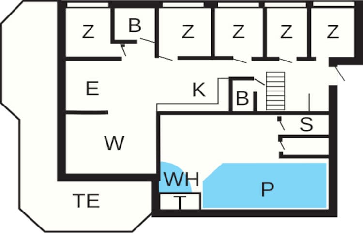 12 persoons vakantie huis in Nexø - Plattegrond