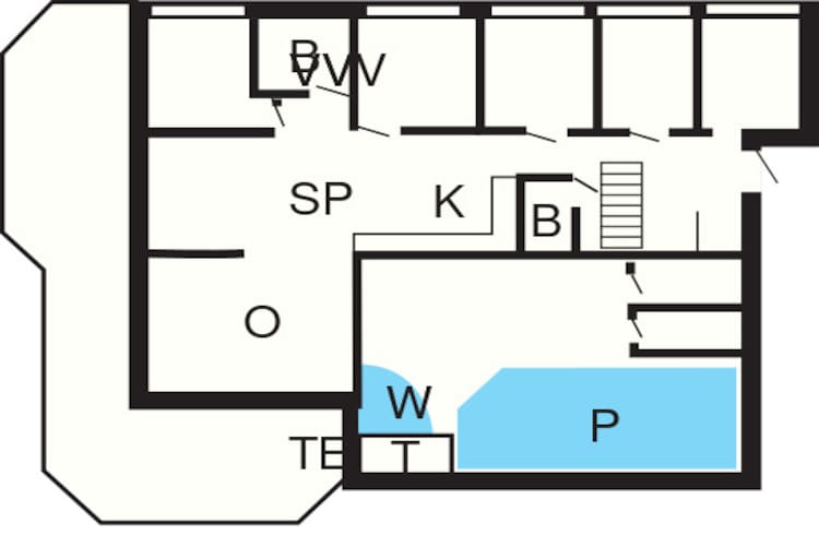 12 persoons vakantie huis in Nexø - Plattegrond