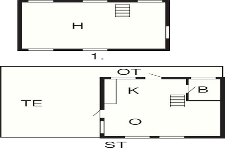 6 persoons vakantie huis in Aakirkeby-By Traum-Plattegrond