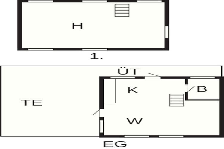 6 persoons vakantie huis in Aakirkeby-By Traum-Plattegrond