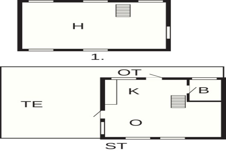 6 persoons vakantie huis in Aakirkeby-By Traum-Plattegrond
