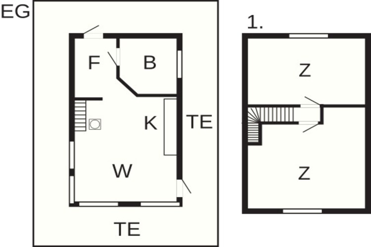 6 Personen Ferienhaus in Bøstad-By Traum - Grundriss