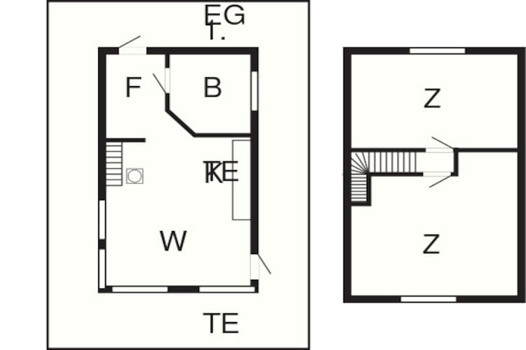 Maison de vacances pour 6 a Bøstad-By Traum - Plan