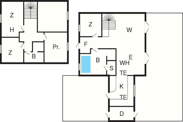 6 persoons vakantie huis in Blokhus-By Traum - Plattegrond