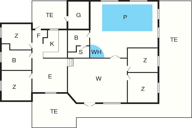 10 persoons vakantie huis in Juelsminde-By Traum-Plattegrond
