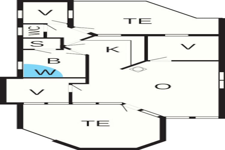 6 persoons vakantie huis in Sjølund-By Traum-Plattegrond